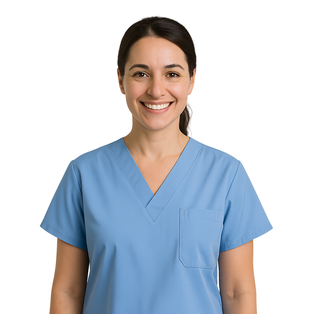 Enfermera profesional sonriente